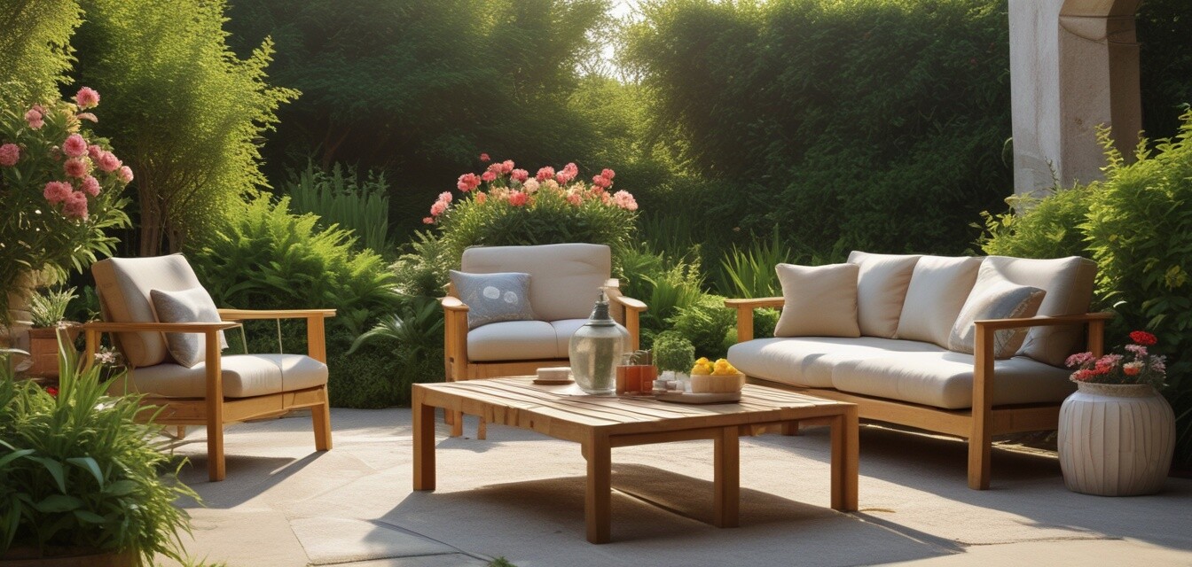 Eco-Friendly Gartenmöbel 2025