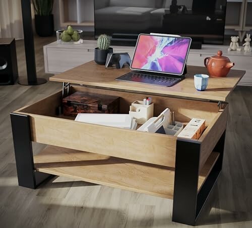 defiPad Höhenverstellbarer Couchtisch