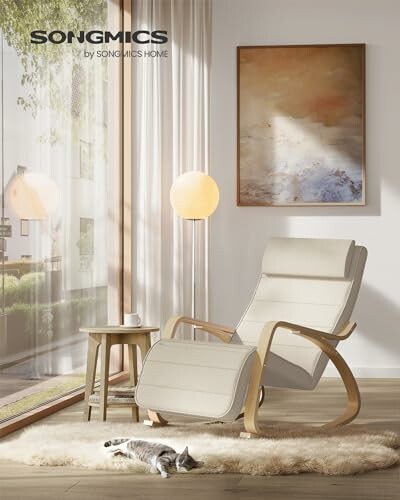 SONGMICS Schaukelstuhl